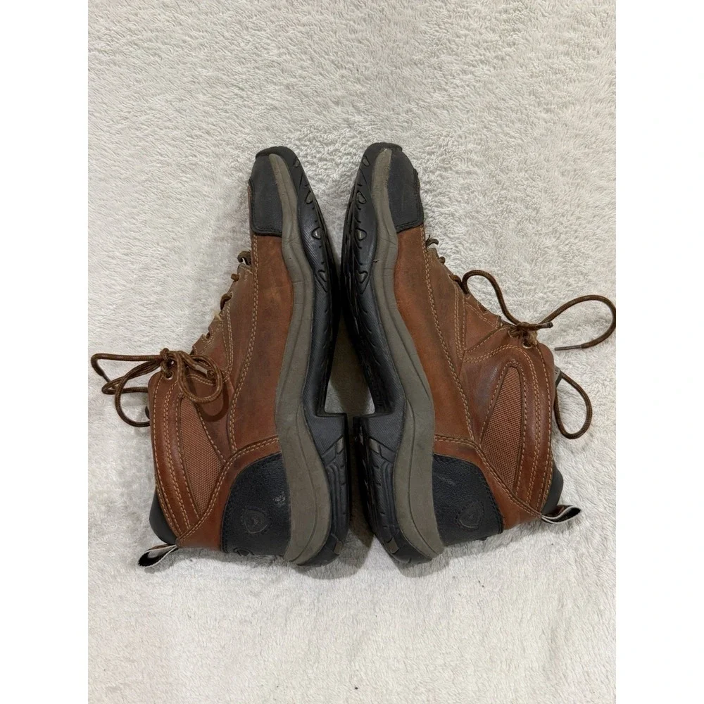 Ariat Terrain Mens 9.5 D Brown Leather Hiking Work Boots 10002190